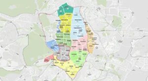 Location a Madrid Guide Complet pour Expatries 2 unpapamadrid.com Les quartiers de Madrid (zone SER)