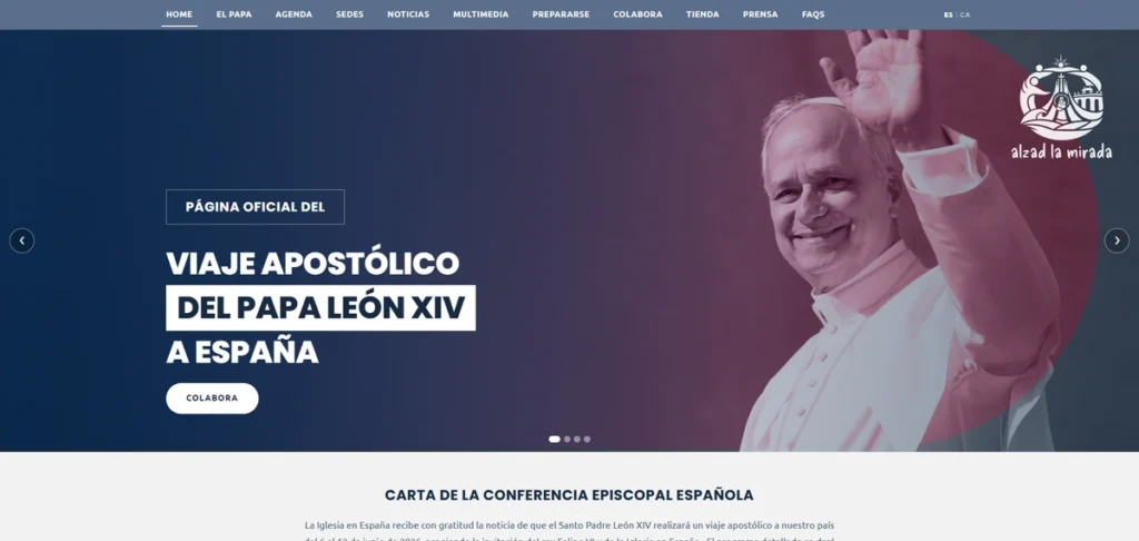 La visite du Pape a Madrid en juin 2026 unpapamadrid.com 3 La visite du Pape a Madrid en juin 2026 unpapamadrid.com 3