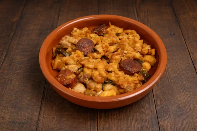 Petit déjuener espagnol - unpapamadrid.com - Migas